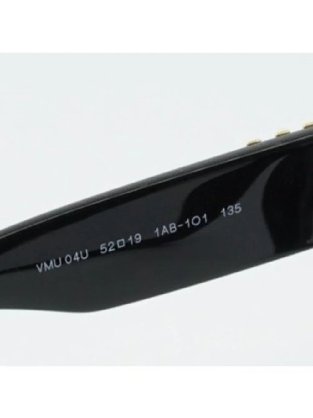 Miu Miu MU04UV 1AB1O1 Eyeglasses Black 52mm Square Frame